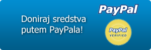 Donirajte sredstva putem PayPala